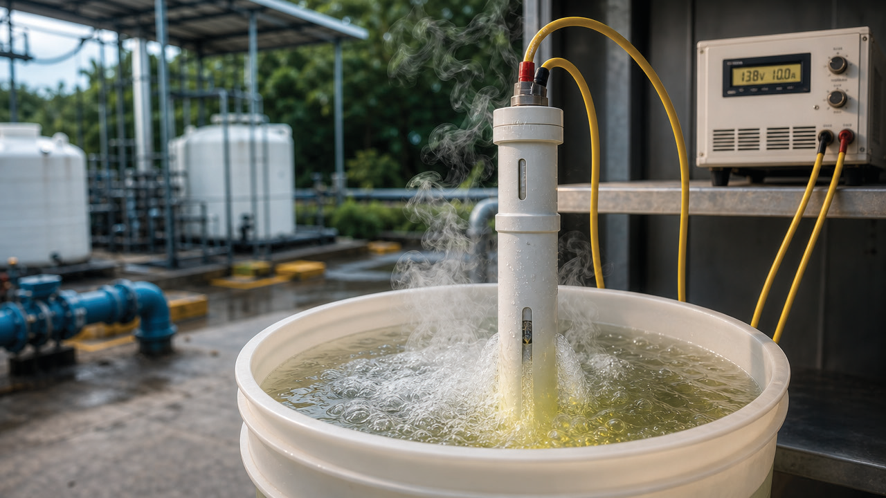 On-site sodium hypochlorite production with ChlorTech equipment